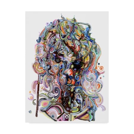 Josh Byer 'Thousand Yard Stare' Canvas Art,35x47